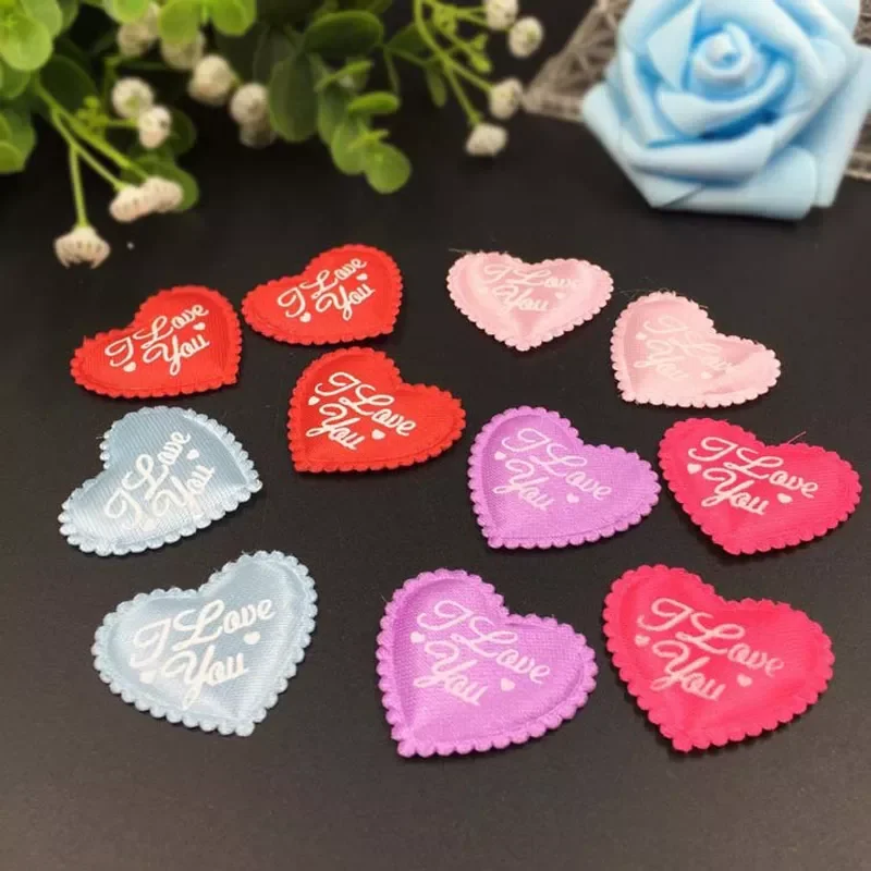 100pcs Fabric Multicolor Love you Heart dia 3.5x2.5cm Wedding Party Confetti Table Decoration birthday party Decorative Supplies 
100pcs Fabric Multicolor Love you Heart dia 3.5x2.5cm Wedding Party Confetti Table Decoration birthday party Decorative Supplies