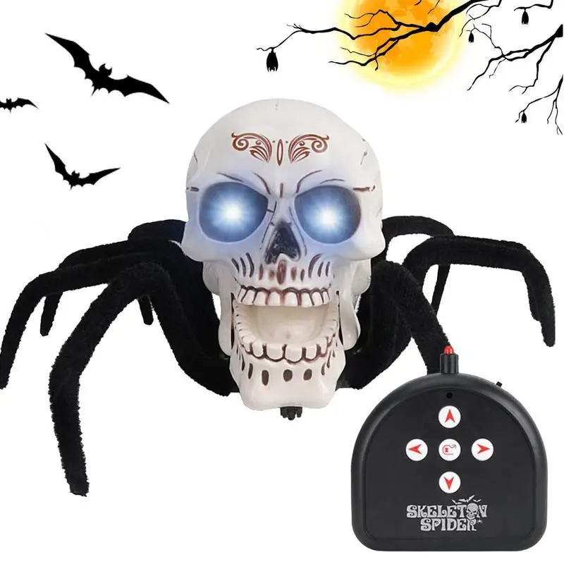 RC Spider Skull Remote Control Skull Prank Spider Toy Wireless Remote Control High Simulation Spider Animal Toys For Girls And
RC Spider Skull Remote Control Skull Prank Spider Toy Wireless Remote Control High Simulation Spider Animal Toys For Girls And