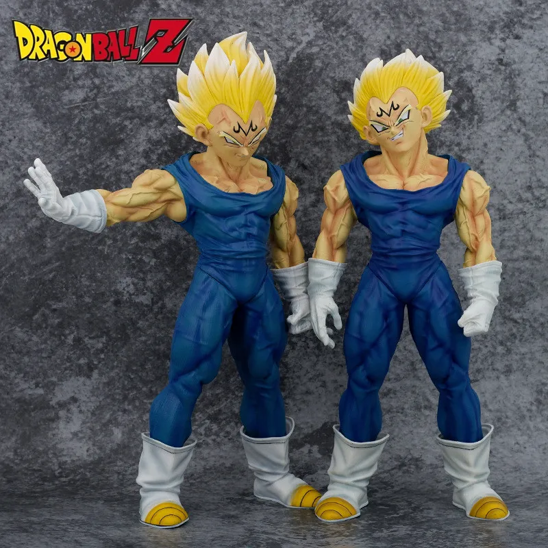 

38cm Dragon Ball Z Figure Majin Vegeta Demon Arrogant Dbz Proud Prince Ssj Vegeta Figure Anime Figurals Brinquedos Pvc Toy Gift