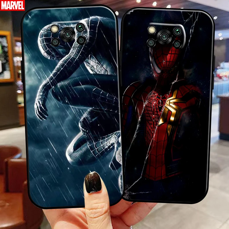 Marvel Venom Spiderman Deadpool For Xiaomi Poco X3 Pro NFC GT Phone Case Funda Soft Back Black Silicone Cover Coque
Marvel Venom Spiderman Deadpool For Xiaomi Poco X3 Pro NFC GT Phone Case Funda Soft Back Black Silicone Cover Coque