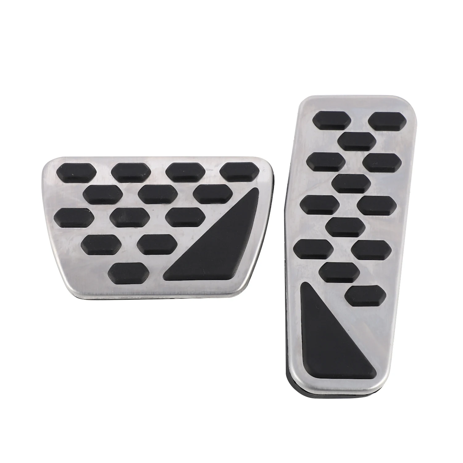 Gas And Brake Pedal Cover Auto Stainless Steel Foot Pedal Pad Kit For 2018-2019 Jeep Wrangler Jl Models, 2 Pcs
Gas And Brake Pedal Cover Auto Stainless Steel Foot Pedal Pad Kit For 2018-2019 Jeep Wrangler Jl Models, 2 Pcs