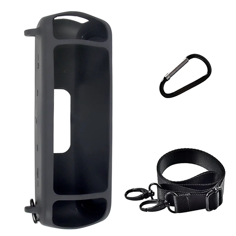 Silicone Case for Motion+ Bluetooth Speaker Waterproof Rubber Travel Carry Pouch with Carabiner(Black)
Silicone Case for Motion+ Bluetooth Speaker Waterproof Rubber Travel Carry Pouch with Carabiner(Black)