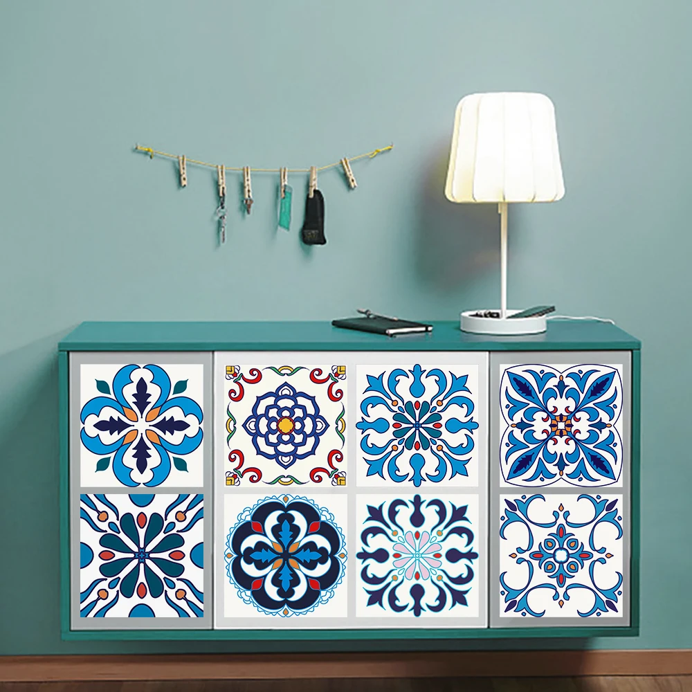 20pcs/set Mediterranean Style Tiles Sticker Kitchen Backsplash Wardrobe Table Bathroom Renovation Peel & Stick Art Wall Decals
20pcs/set Mediterranean Style Tiles Sticker Kitchen Backsplash Wardrobe Table Bathroom Renovation Peel & Stick Art Wall Decals