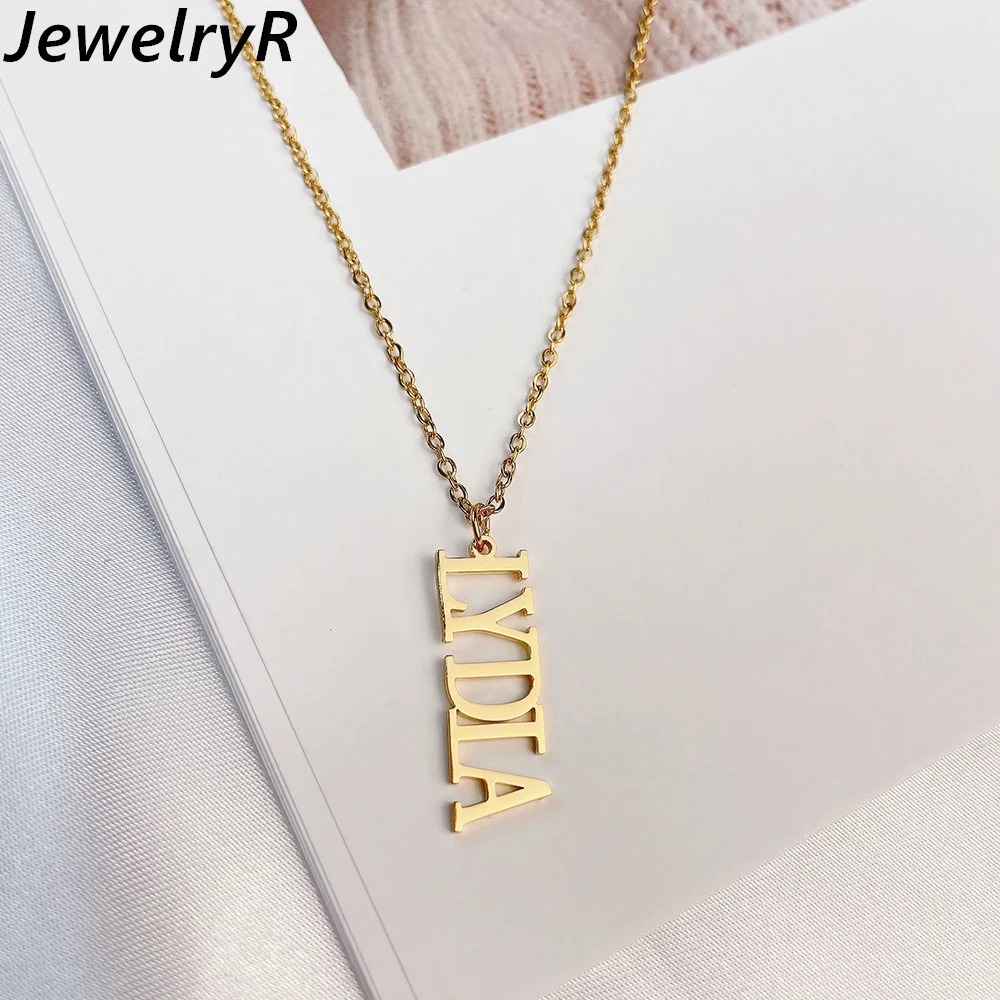 JewelryR Simple Custom Vertical Name Necklace Personalized Nameplate Pendant Jewelry For Men Women Handmade Best Birthday Gift
JewelryR Simple Custom Vertical Name Necklace Personalized Nameplate Pendant Jewelry For Men Women Handmade Best Birthday Gift