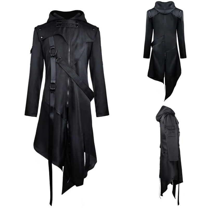 S-5XL Mens Steampunk Vintage Tailcoat Jacket Medieval Gothic Victorian Coat Uniform Halloween Party Prom Cosplay Costume
S-5XL Mens Steampunk Vintage Tailcoat Jacket Medieval Gothic Victorian Coat Uniform Halloween Party Prom Cosplay Costume