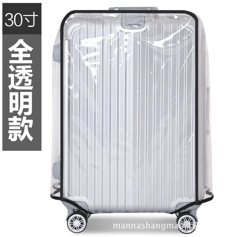 

18-30inch Transparent Luggage Protector Cover Waterproof Suitcase Protector Cover Rolling Luggage Suitcase Cover Dustproof Cover
