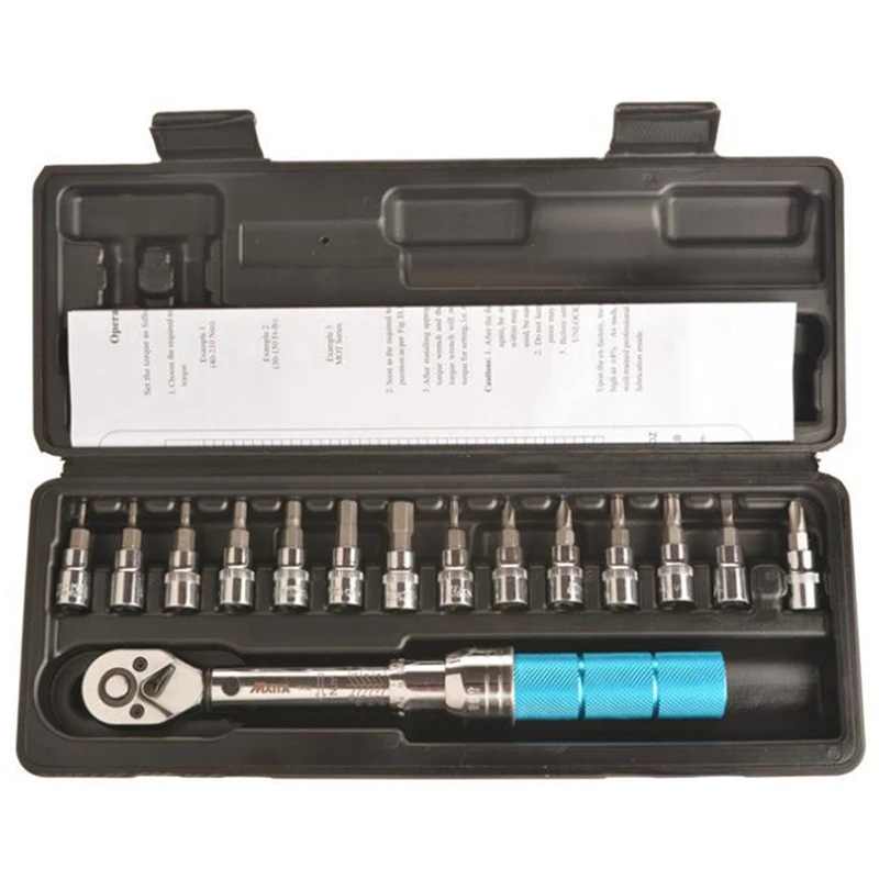HOT 15 Pcs 2-14Nm Configuration Neutral Packaging Upgraded Bicycle Repair Tool Hardware Combination Tool For Mountain Riding
HOT 15 Pcs 2-14Nm Configuration Neutral Packaging Upgraded Bicycle Repair Tool Hardware Combination Tool For Mountain Riding