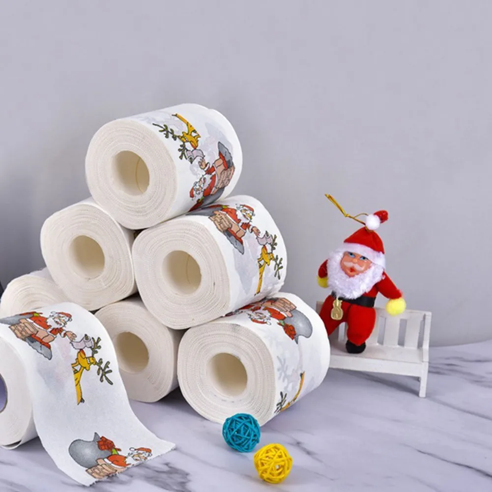 Bathroom Paper Toilet Paper Cute Funny Lovely Paper Material Bathroom Supplies Bathroom Tools Christmas Pattern
Bathroom Paper Toilet Paper Cute Funny Lovely Paper Material Bathroom Supplies Bathroom Tools Christmas Pattern
