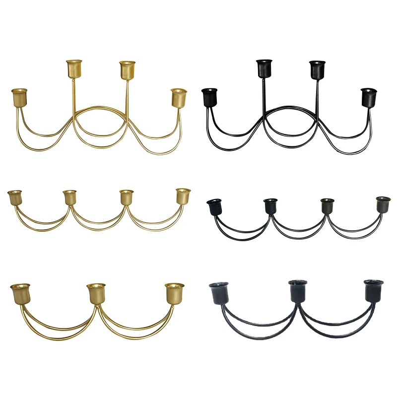 Candle Holder for Pillar Candles Metal Candlestick Candle Stand Desktop Tealight Decoration for Dinning Party Wedding
Candle Holder for Pillar Candles Metal Candlestick Candle Stand Desktop Tealight Decoration for Dinning Party Wedding