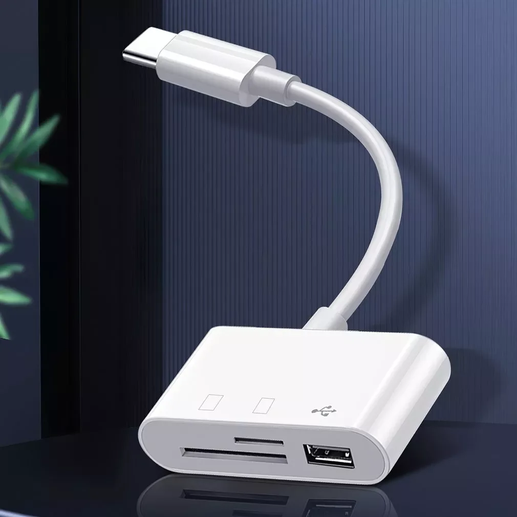 in 1 Type C/Mirco to SD/TF Memory Card Reader, Type C to SD Card Reader OTG HUB Adapter for MacBook Camera Android
in 1 Type C/Mirco to SD/TF Memory Card Reader, Type C to SD Card Reader OTG HUB Adapter for MacBook Camera Android