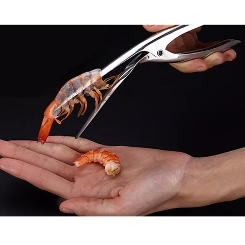 Stainless Steel Prawn Peeler Shrimp Deveiner Peel Device Creative Kitchen Tools Gadgets Cooking Seafood Tools
Stainless Steel Prawn Peeler Shrimp Deveiner Peel Device Creative Kitchen Tools Gadgets Cooking Seafood Tools