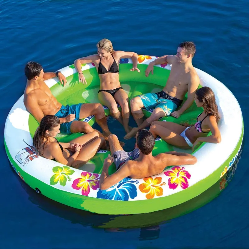 Huge Heavy Duty Floating Island ,With Mesh Seating And Backrest And 10 Foot Rope
Huge Heavy Duty Floating Island ,With Mesh Seating And Backrest And 10 Foot Rope