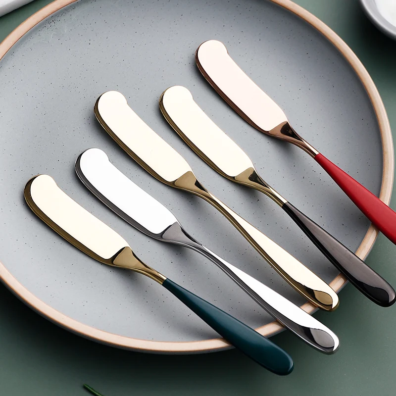 Stainless Steel Cheese Dessert Jam Spreaders Butter Knife Westen Cutlery Breakfast Tool Tableware Kitchen Restaurant Supplies
Stainless Steel Cheese Dessert Jam Spreaders Butter Knife Westen Cutlery Breakfast Tool Tableware Kitchen Restaurant Supplies