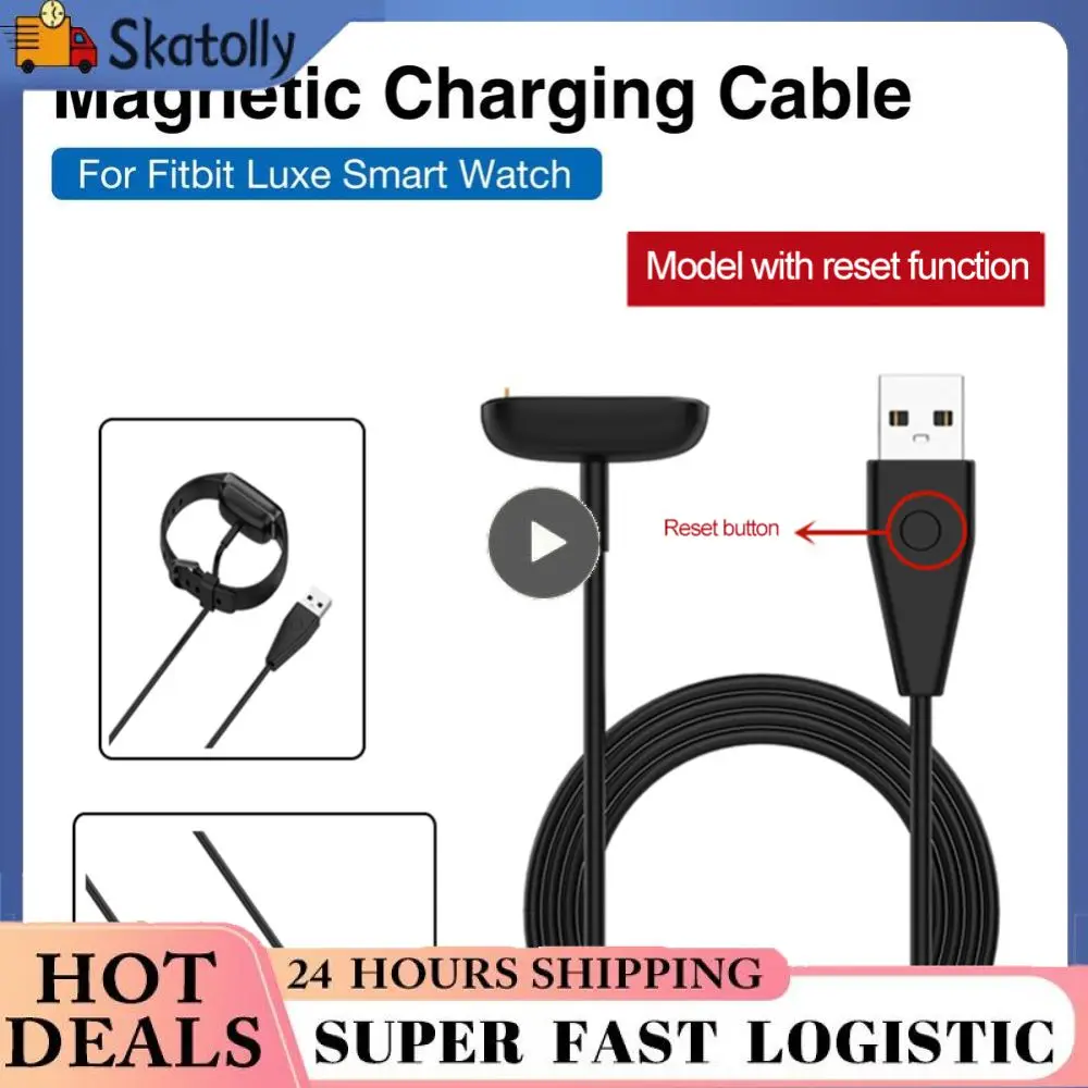 1m Watch Charger Adapter Usb Plug And Play Charger Cable Adapter Portable Fast Charging For Fitbit Luxe Watch Charging Cable Tpe
1m Watch Charger Adapter Usb Plug And Play Charger Cable Adapter Portable Fast Charging For Fitbit Luxe Watch Charging Cable Tpe