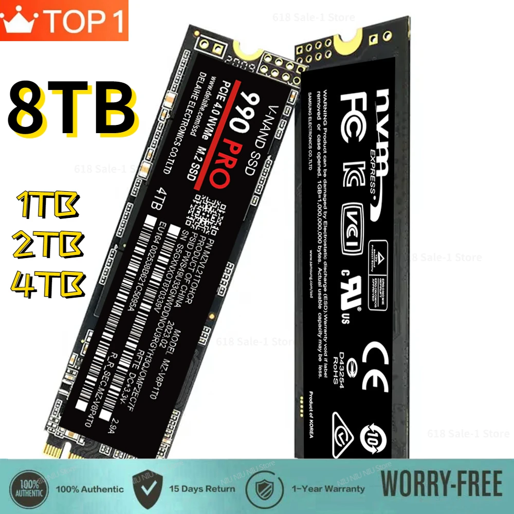 M.2 990 pro 1TB 500GB Hard drive disk NVME 2.5 inch 4tb 2tb ssd nvme m2 9600MB/s internal Solid State Drives for laptop desktop
M.2 990 pro 1TB 500GB Hard drive disk NVME 2.5 inch 4tb 2tb ssd nvme m2 9600MB/s internal Solid State Drives for laptop desktop