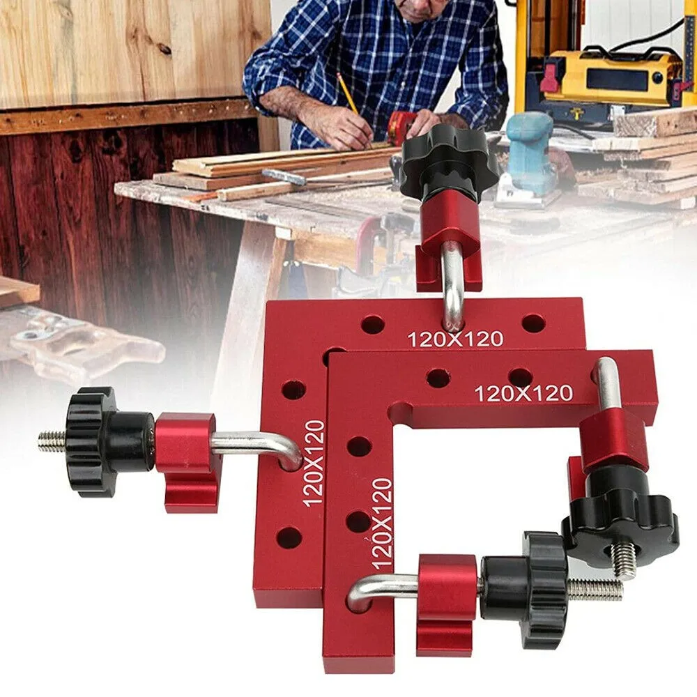 Woodworking Right Angle Positioning Ruler Kit 90 Degree Positioning Squares Right Angle Clamps Aluminum Alloy Carpenter Tool
Woodworking Right Angle Positioning Ruler Kit 90 Degree Positioning Squares Right Angle Clamps Aluminum Alloy Carpenter Tool