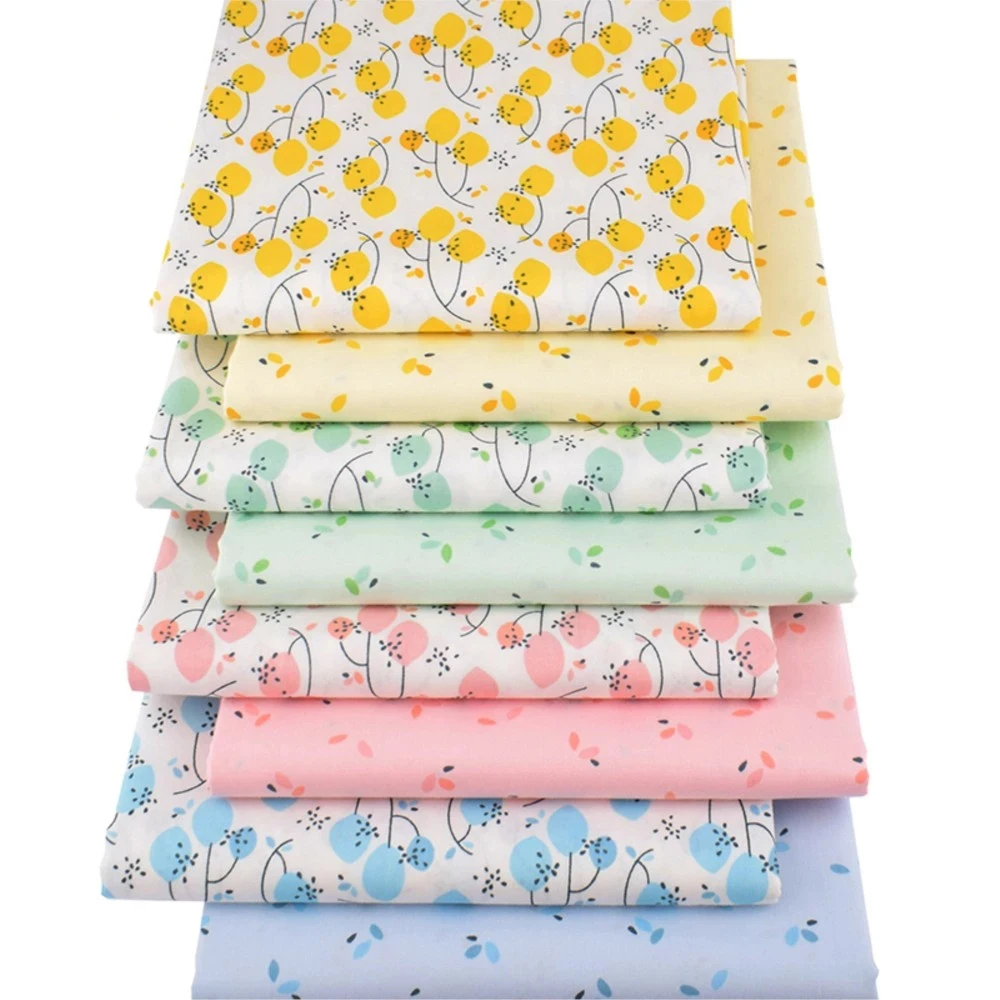 8Pcs/Lot Printed Twill Fabric Floral Patchwork Cloth DIY Handmade Sewing Quilting Baby and Child's Crafts Material 20x25cm
8Pcs/Lot Printed Twill Fabric Floral Patchwork Cloth DIY Handmade Sewing Quilting Baby and Child's Crafts Material 20x25cm