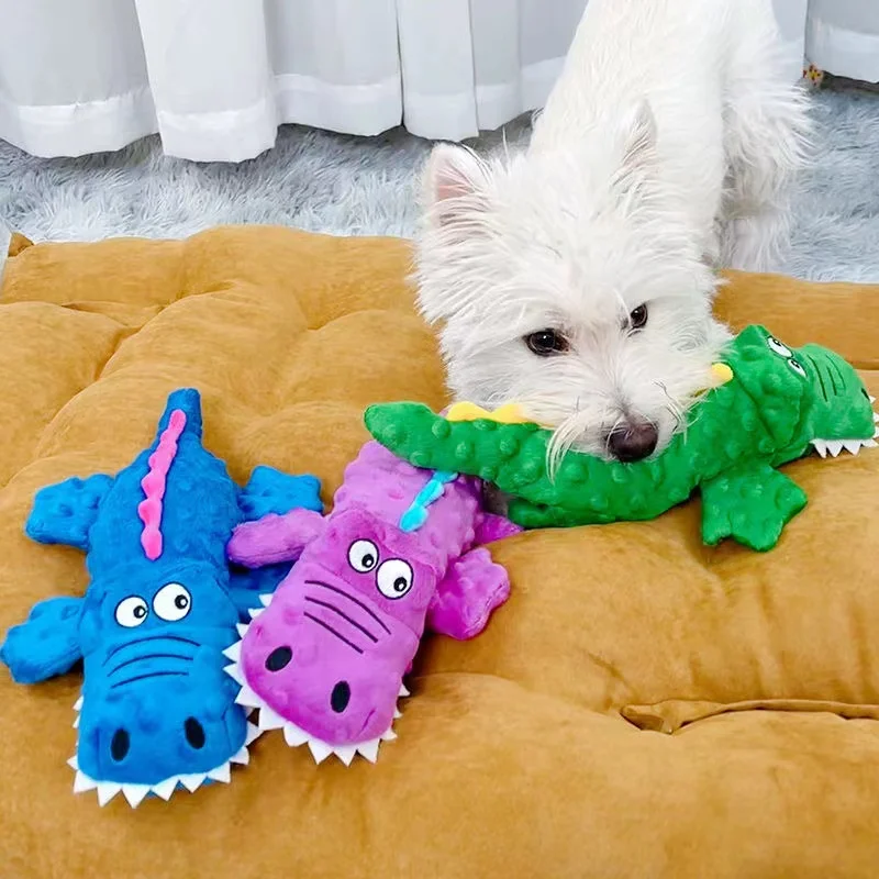Stuffed Crocodile Squeak Dog Toy Squid Puppy Plush Pet Toy Play Interactive Cat Supplies For Clean Teeth
Stuffed Crocodile Squeak Dog Toy Squid Puppy Plush Pet Toy Play Interactive Cat Supplies For Clean Teeth