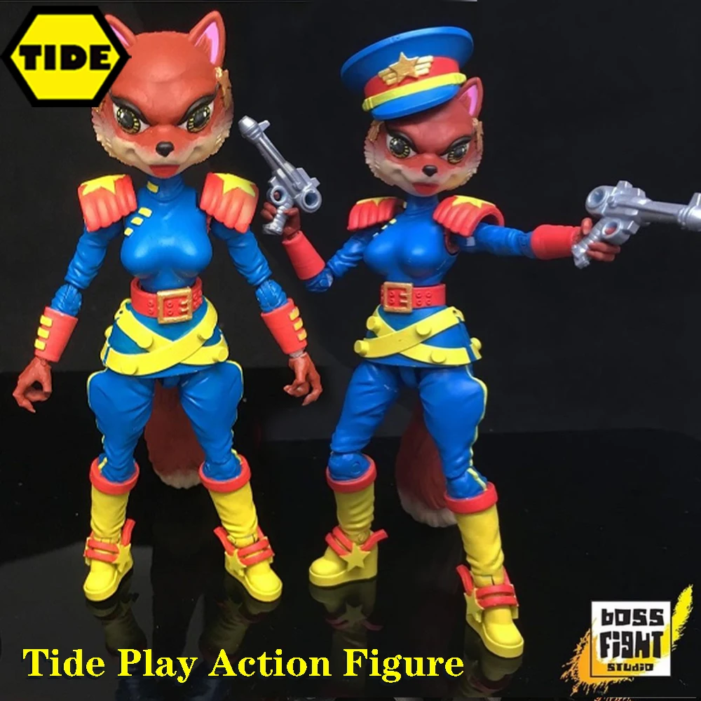 Boss Fight Studio BFS 1/18 Captain Mimi Lafloo Model Full Set Bucky O'hare 5 Inches Fox Police Action Figure Collectible Toys
Boss Fight Studio BFS 1/18 Captain Mimi Lafloo Model Full Set Bucky O'hare 5 Inches Fox Police Action Figure Collectible Toys