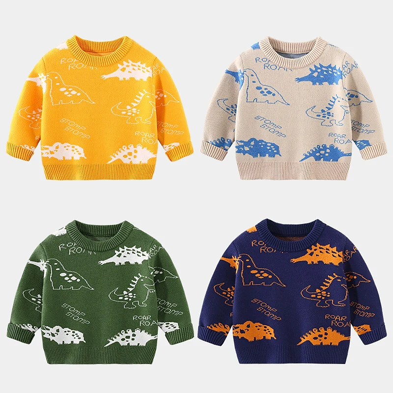 2022 Spring Autumn Winter New 2 3 4 6 8 10 Years Children Clothing Kids Thicken Cartoon Animal Knitted Sweater For Kids Baby Boy 
2022 Spring Autumn Winter New 2 3 4 6 8 10 Years Children Clothing Kids Thicken Cartoon Animal Knitted Sweater For Kids Baby Boy
