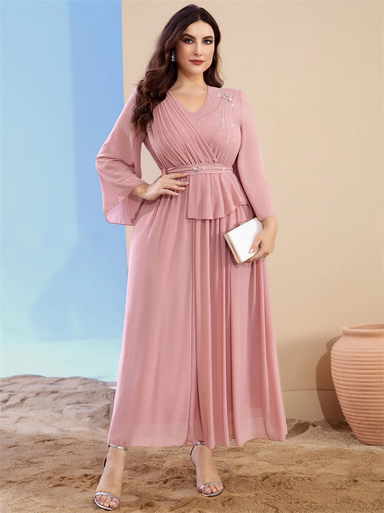 Ramadan Pink Niqab Prayer Clothes Women Dubai Abaya Turkey Islamic Muslim Dress Kebaya Djellaba Robe Femme Musulmane Vestidos
Ramadan Pink Niqab Prayer Clothes Women Dubai Abaya Turkey Islamic Muslim Dress Kebaya Djellaba Robe Femme Musulmane Vestidos