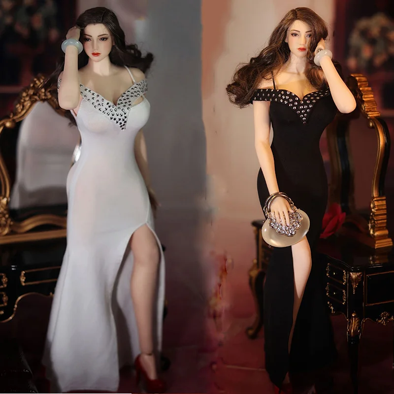 Элегантное Вечернее Платье Tbleague в масштабе 1/6, привлекательная Банкетная юбка, модель одежды для экшн-фигурки 12 дюймов, аксессуар для куклы ... 
Элегантное Вечернее Платье Tbleague в масштабе 1/6, привлекательная Банкетная юбка, модель одежды для экшн-фигурки 12 дюймов, аксессуар для куклы ...