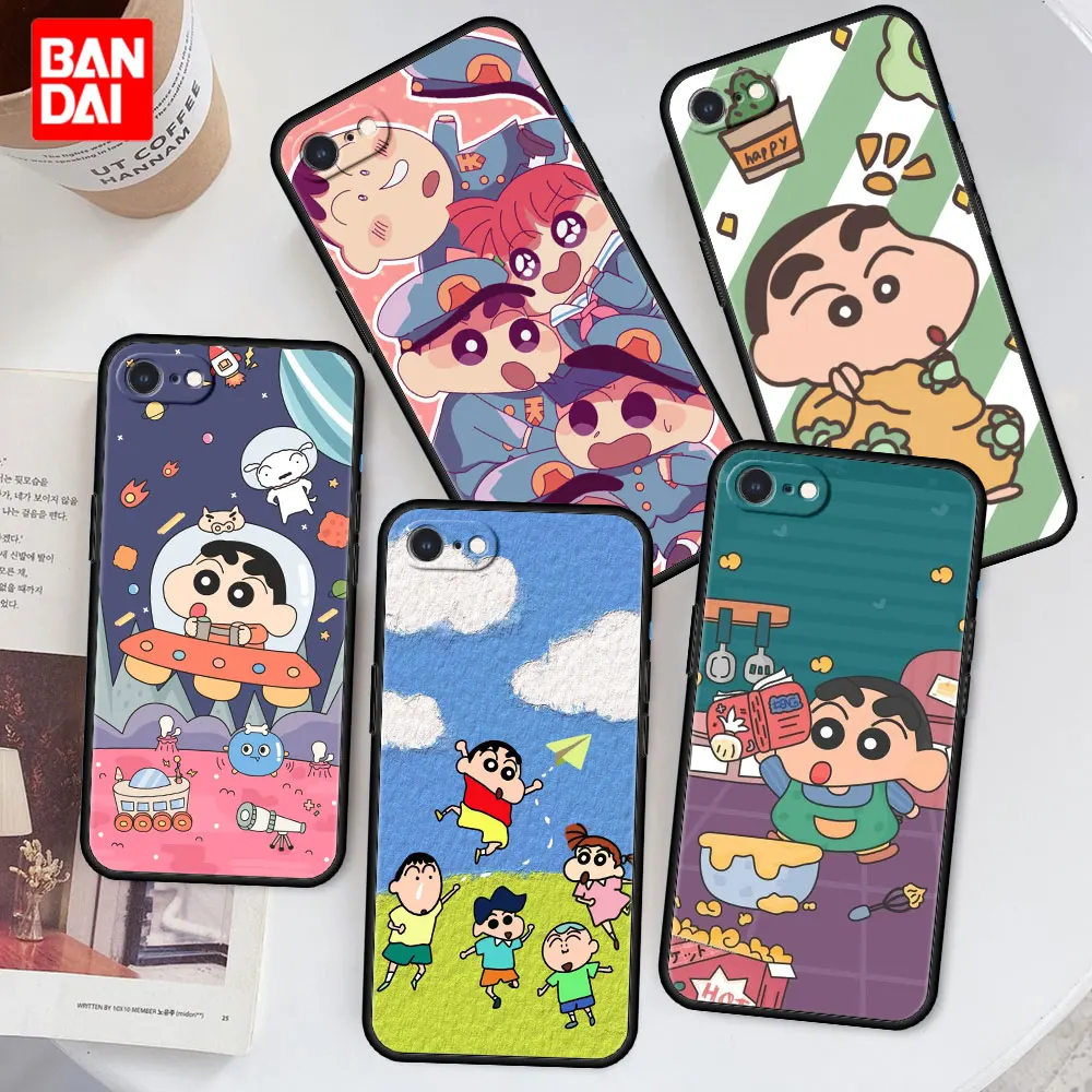 Crayons Shin-Chan Anime Case for iPhone 6 6s 7 8 X XR XS Max SE 2020 Plus 6plus 7plus 8plus Black Casing Cover Silicone Capinha
Crayons Shin-Chan Anime Case for iPhone 6 6s 7 8 X XR XS Max SE 2020 Plus 6plus 7plus 8plus Black Casing Cover Silicone Capinha