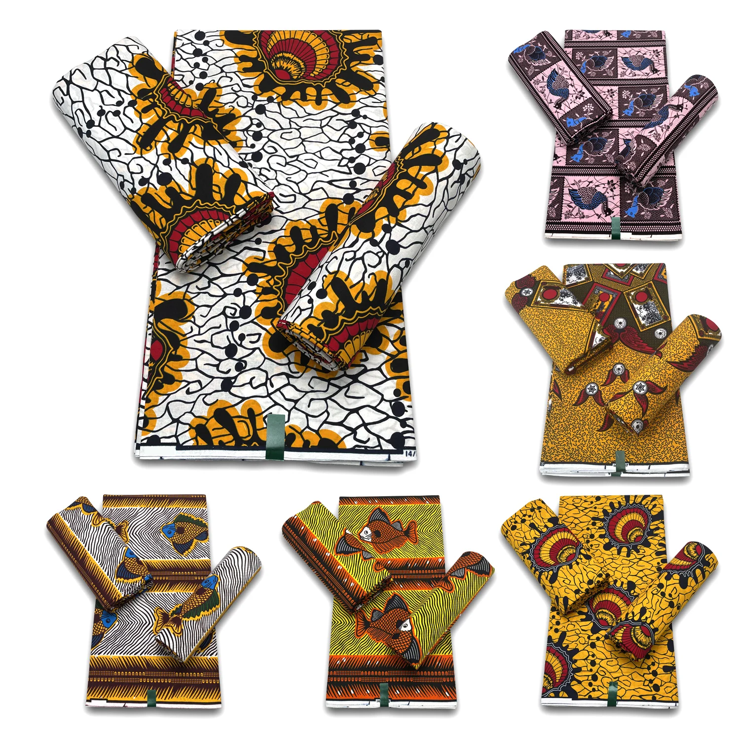 Ankara African Real Wax Prints Fabric Veritable Wax Tissu Patchwork Sewing Dress Craft DIY 100% Cotton Pagnes Loincloth Material
Ankara African Real Wax Prints Fabric Veritable Wax Tissu Patchwork Sewing Dress Craft DIY 100% Cotton Pagnes Loincloth Material