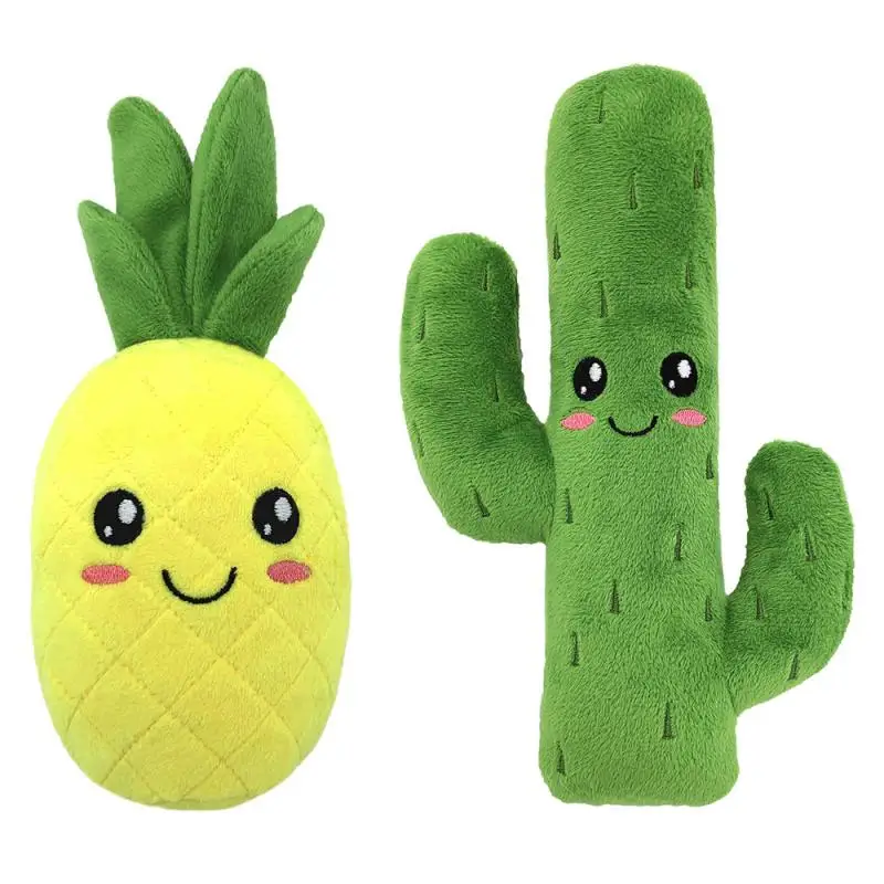 Pet Toy Green Cactus Plush Squeaky Sound Puppy Playing Chew Cleaning Teeth Molar Bite Resistant Soft Interactive Game Toys
Pet Toy Green Cactus Plush Squeaky Sound Puppy Playing Chew Cleaning Teeth Molar Bite Resistant Soft Interactive Game Toys