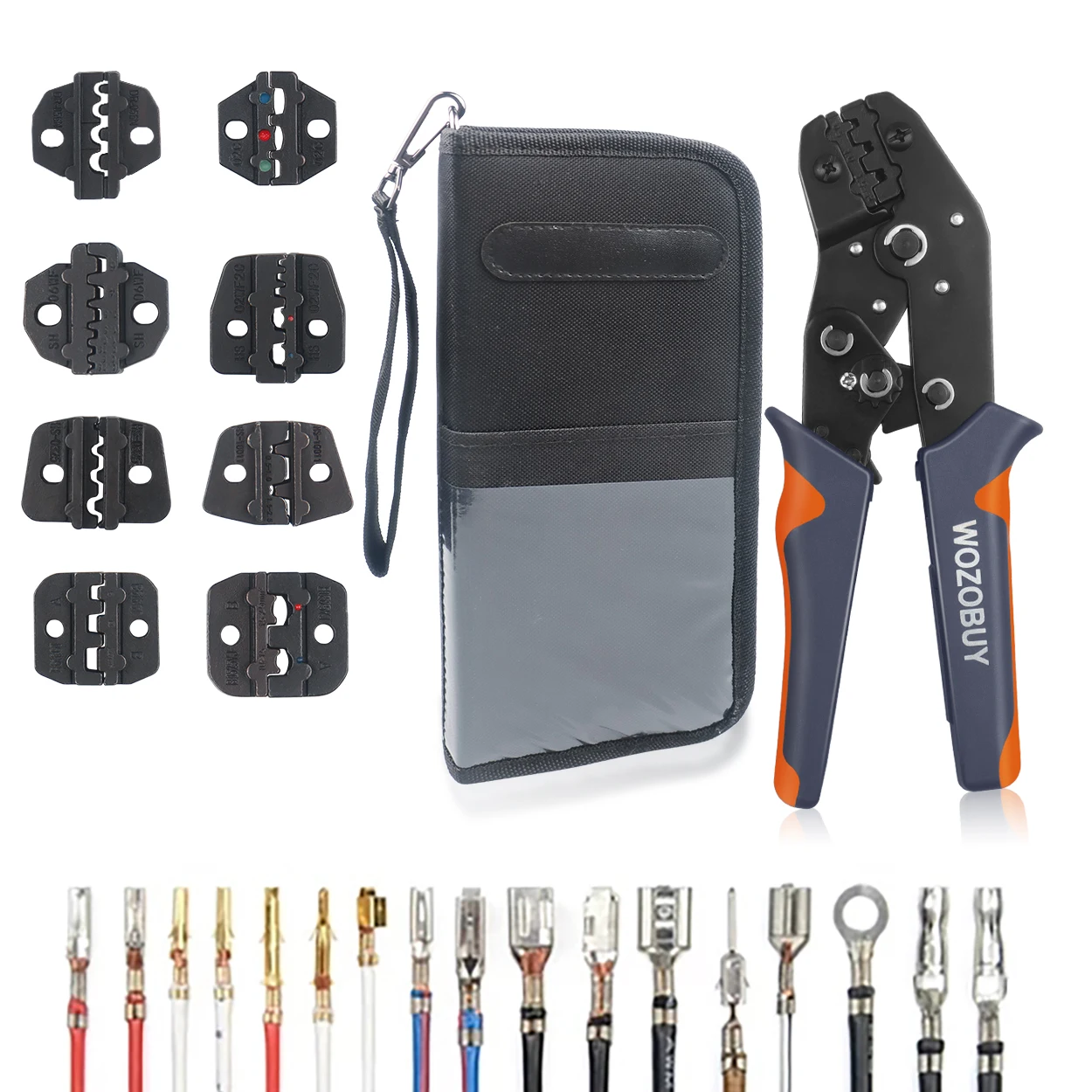 WOZOBUY Crimping Pliers Set SN-48B Jaw Kit for 2.8 4.8 6.3 VH3.96/Tube/Insulation Terminals Electrical Clamp Min Tools
WOZOBUY Crimping Pliers Set SN-48B Jaw Kit for 2.8 4.8 6.3 VH3.96/Tube/Insulation Terminals Electrical Clamp Min Tools