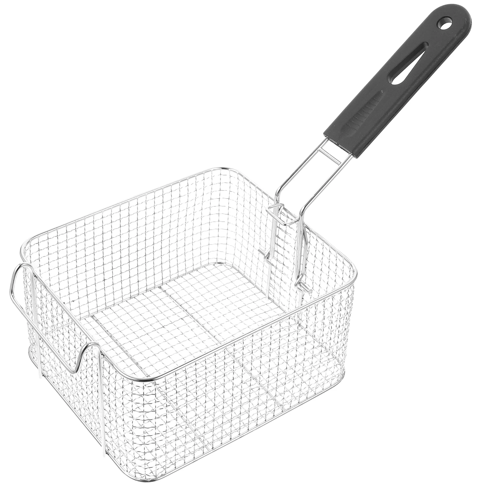 Mesh Strainer Potato Cooking Frying Basket Handle Fried Deep Square Chip Stainless Steel Baskets
Mesh Strainer Potato Cooking Frying Basket Handle Fried Deep Square Chip Stainless Steel Baskets