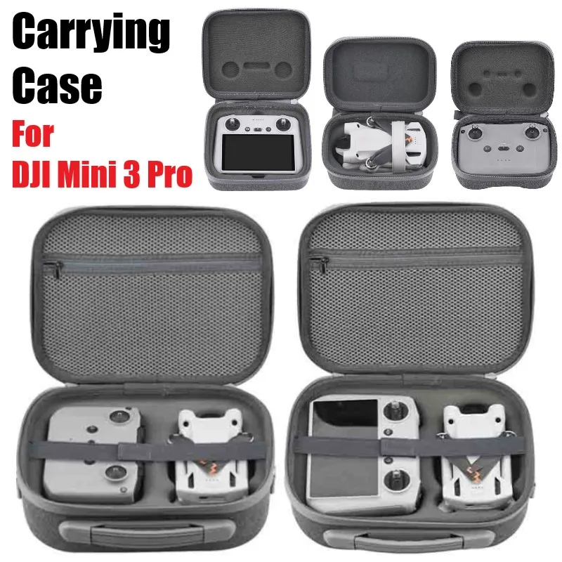 For DJI Mini 3 Pro Storage Bag Carrying Case Remote Controller Battery Drone Body Handbag for DJI Mini 3 Pro Accessory Grey
For DJI Mini 3 Pro Storage Bag Carrying Case Remote Controller Battery Drone Body Handbag for DJI Mini 3 Pro Accessory Grey