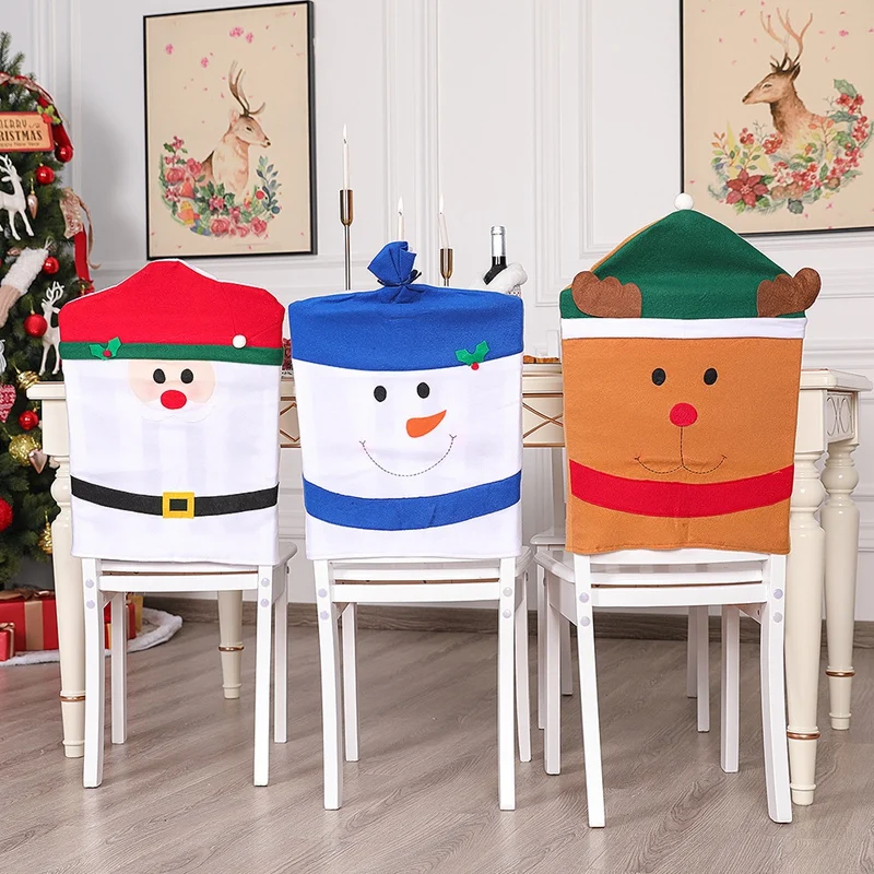 3 PCS Christmas Chair Cover As Shown Festival Decorations Kitchen Dining Chair Decor Indoor Santa Xmas Decor
3 PCS Christmas Chair Cover As Shown Festival Decorations Kitchen Dining Chair Decor Indoor Santa Xmas Decor