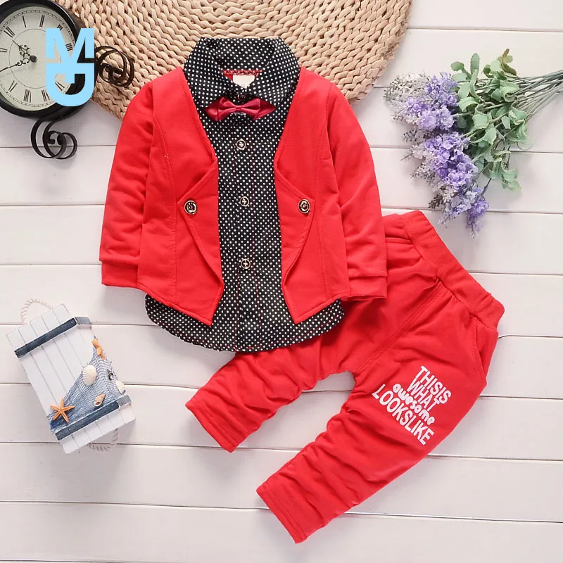 New Toddler boys Clothes Outfits cotton Clothing set 2pcs gentleman Wear Little child For 1 2 3 4 Years size infant suit outerwe
New Toddler boys Clothes Outfits cotton Clothing set 2pcs gentleman Wear Little child For 1 2 3 4 Years size infant suit outerwe