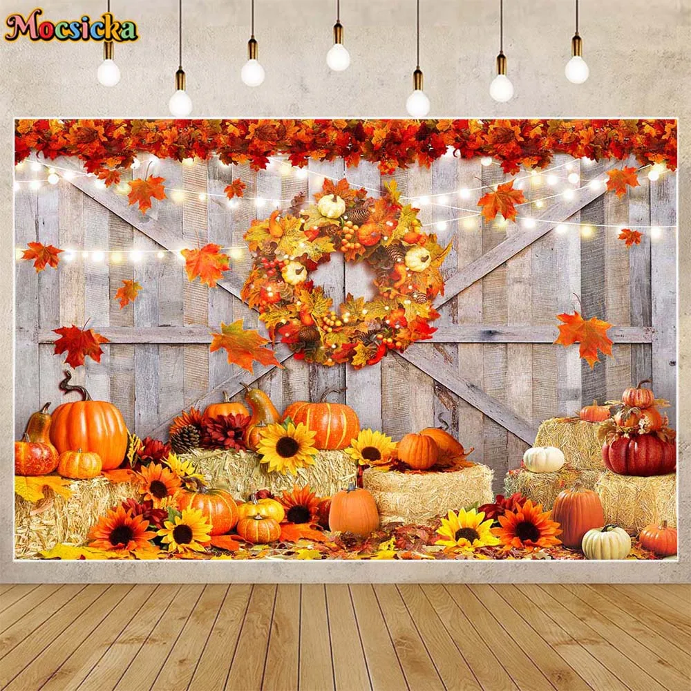 Mocsicka Fall Child Photography Backdrops Pumpkin Maple Leaves Wooden Wall Autumn Thanksgiving Background Photo Studio Photocall
Mocsicka Fall Child Photography Backdrops Pumpkin Maple Leaves Wooden Wall Autumn Thanksgiving Background Photo Studio Photocall