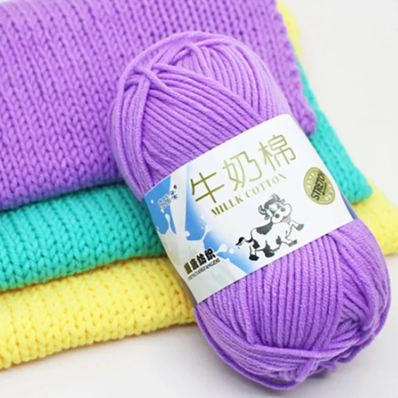 50g/Set 5ply Milk Cotton Knitting Wool Yarn Needlework Dyed Lanas Crochet Knitting Yarn for Sweater Hat Dolls Craft
50g/Set 5ply Milk Cotton Knitting Wool Yarn Needlework Dyed Lanas Crochet Knitting Yarn for Sweater Hat Dolls Craft