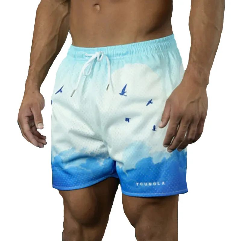 2022 Summer New Men Shorts Fashion GYM Basketball Workout Shorts Running Shorts Mesh Breathable Men Casual Shorts
2022 Summer New Men Shorts Fashion GYM Basketball Workout Shorts Running Shorts Mesh Breathable Men Casual Shorts