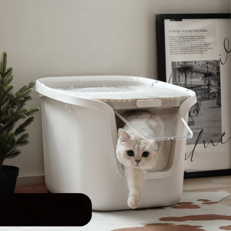 Litter Basin Fully Enclosed Cat Bedpans Fully Enclosed Top Type Extra Large Cat Bedpan Toilet Aseo Para Gatos Products QF50CB
Litter Basin Fully Enclosed Cat Bedpans Fully Enclosed Top Type Extra Large Cat Bedpan Toilet Aseo Para Gatos Products QF50CB