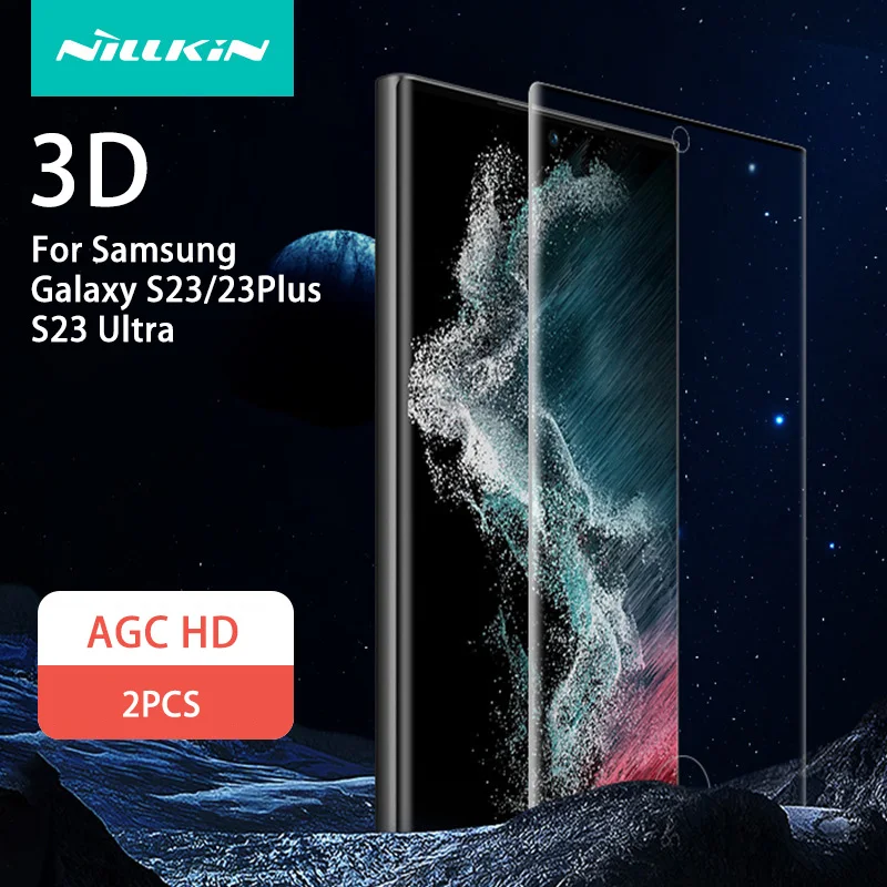 NILLKIN 2Pcs Full Glue Screen Protector For Samsung Galaxy S23 Ultra Full Cover Soft Film For Samsung Galaxy S22 Ultra With tool
NILLKIN 2Pcs Full Glue Screen Protector For Samsung Galaxy S23 Ultra Full Cover Soft Film For Samsung Galaxy S22 Ultra With tool