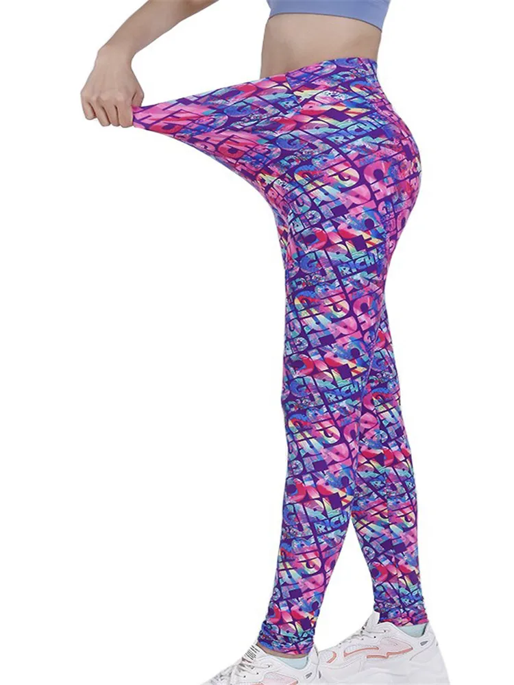 VISNXGI High Waist Sports Leggings Women Gym Clothing Letter Print Ankle Length Elastic Running Push Up Yoga Pants Dropship
VISNXGI High Waist Sports Leggings Women Gym Clothing Letter Print Ankle Length Elastic Running Push Up Yoga Pants Dropship
