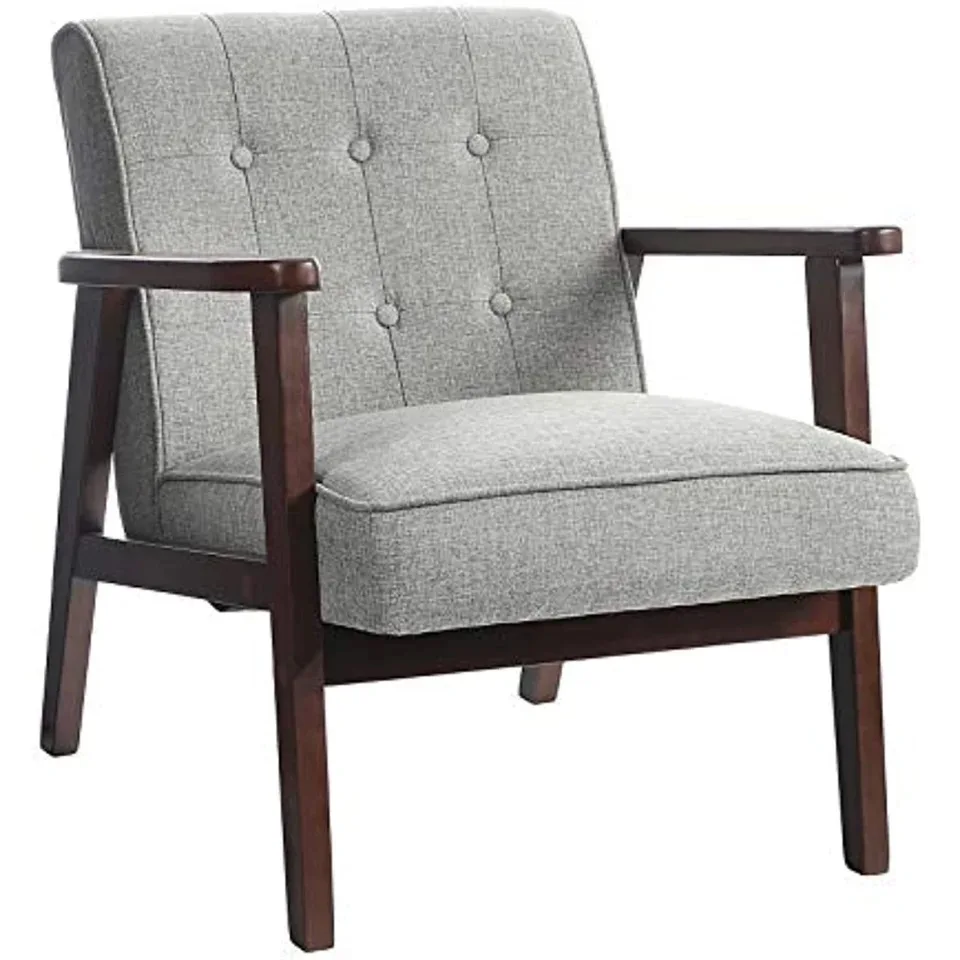 Leisure Chair with Solid Wood Armrest and Feet, Mid-Century Modern Accent Sofa, for Living Room Bedroom Studio,
Leisure Chair with Solid Wood Armrest and Feet, Mid-Century Modern Accent Sofa, for Living Room Bedroom Studio,