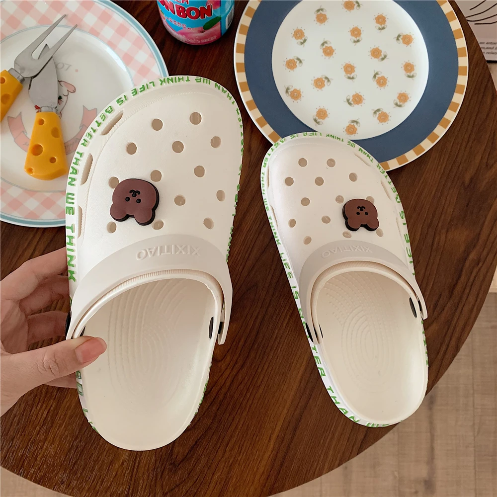 Cute Cartoon Clogs For Women Summer Fashion Sandals Casual Garden Clogs Waterproof Shoes Nursing Women House Slippers
Cute Cartoon Clogs For Women Summer Fashion Sandals Casual Garden Clogs Waterproof Shoes Nursing Women House Slippers