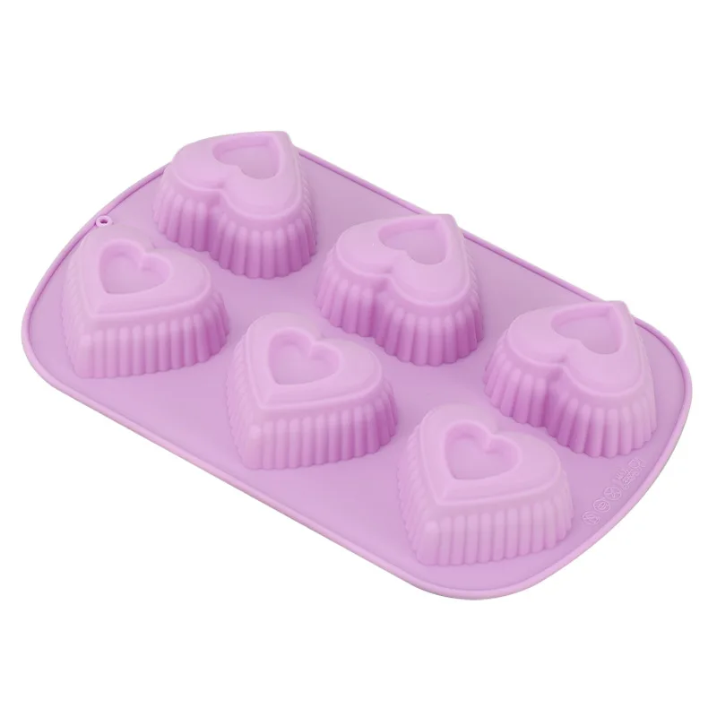 6 Hole Love Mold Silicone Baking DIY Fondant Cake Decoration Handmade Candle Ice Cube Jelly Soap Making Supplies
6 Hole Love Mold Silicone Baking DIY Fondant Cake Decoration Handmade Candle Ice Cube Jelly Soap Making Supplies