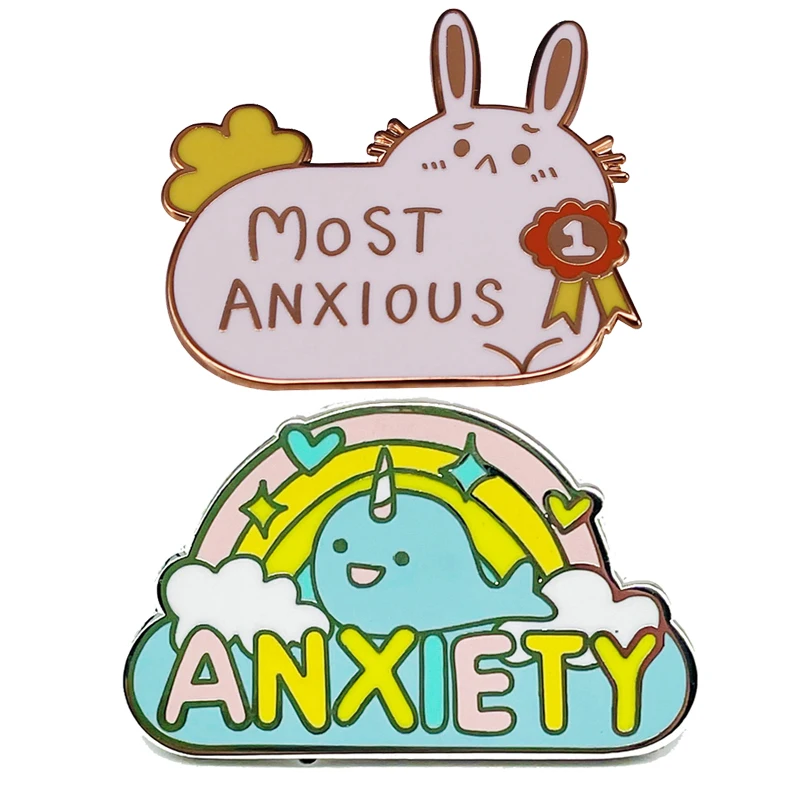 Most Anxious Bunny Rabbit Enamel Pin Brooch Metal Badges Lapel Pins Brooches for Backpacks Luxury Designer Jewelry Accessories
Most Anxious Bunny Rabbit Enamel Pin Brooch Metal Badges Lapel Pins Brooches for Backpacks Luxury Designer Jewelry Accessories