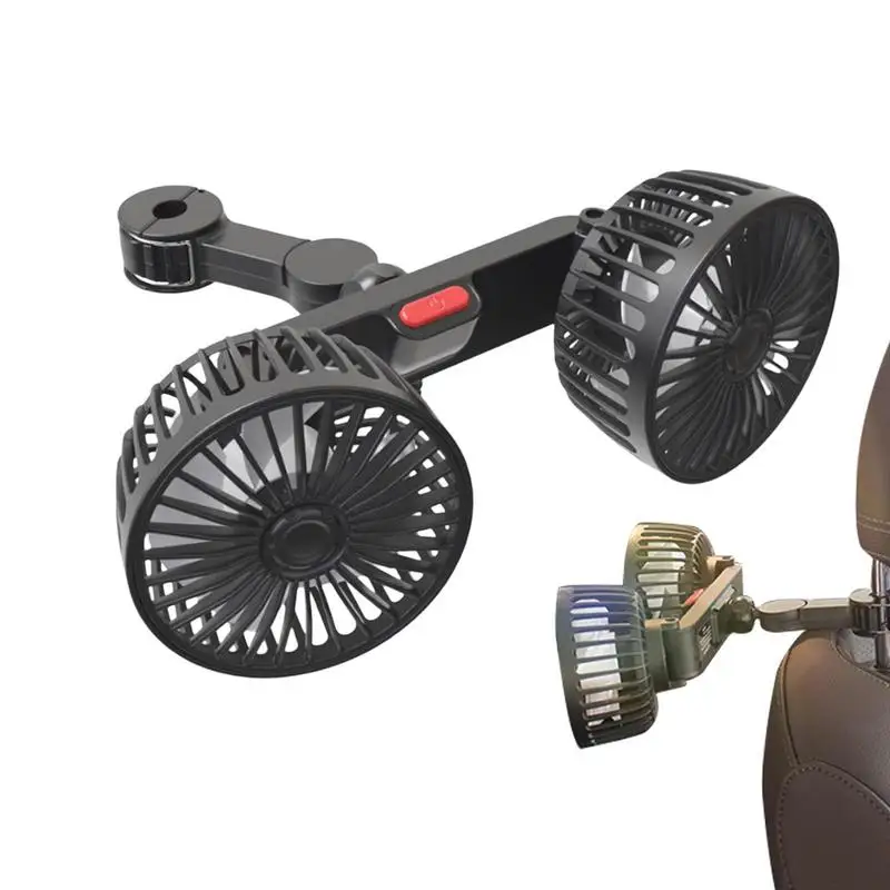 USB Fan Portable Small USB Car Fan With Rotating Dual Heads Summer Air Cooler USB Powered For RV Truck Car Home Office Vehicle
USB Fan Portable Small USB Car Fan With Rotating Dual Heads Summer Air Cooler USB Powered For RV Truck Car Home Office Vehicle