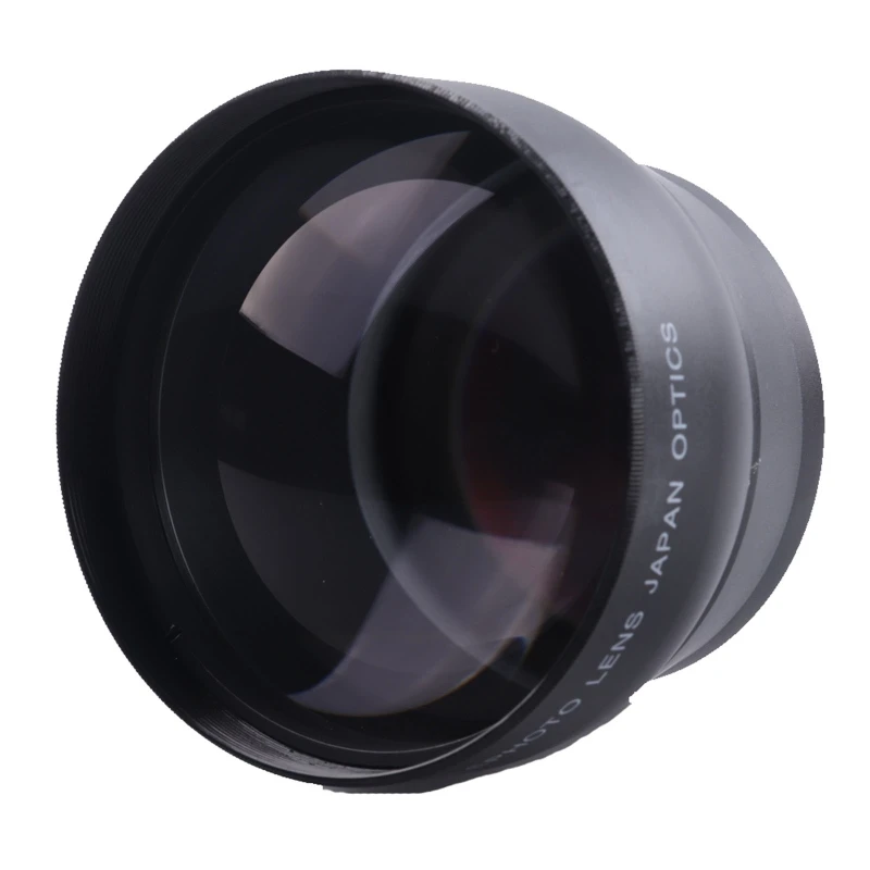 2.2x Teleconverter Lens Professional 58mm Optical Glass Telephoto Lens Oil-proof for Insects Butterfly Flowers Shooting
2.2x Teleconverter Lens Professional 58mm Optical Glass Telephoto Lens Oil-proof for Insects Butterfly Flowers Shooting