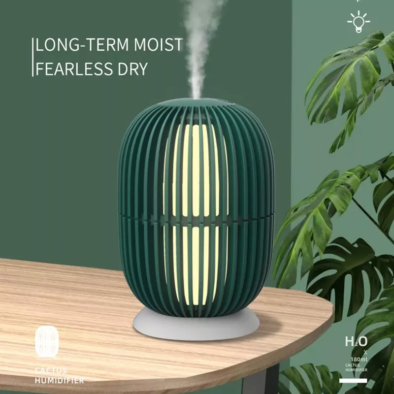 H8 Cactus Humidifier Cute Mini Household Small Moisturizing Aromatherapy USB Humidifier Colorful night light
H8 Cactus Humidifier Cute Mini Household Small Moisturizing Aromatherapy USB Humidifier Colorful night light