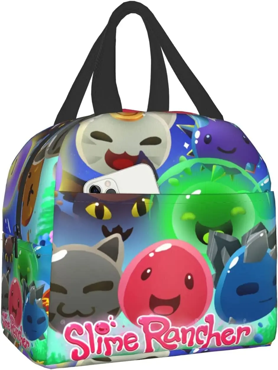 Slime Rancher Lunch Bag Portable Tote Picnic Bags Insulated Lunchbag for Work School
Slime Rancher Lunch Bag Portable Tote Picnic Bags Insulated Lunchbag for Work School