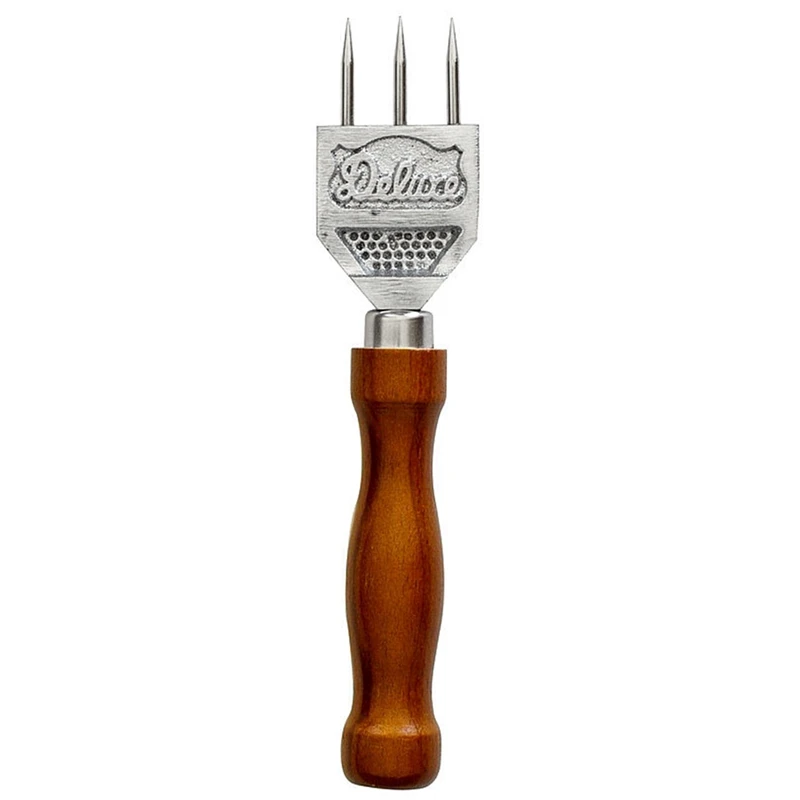Sturdy Ice Chipper With Solid Wood Handle Stainless Steel Three Pronged Ice For Cocktail Bartender
Sturdy Ice Chipper With Solid Wood Handle Stainless Steel Three Pronged Ice For Cocktail Bartender