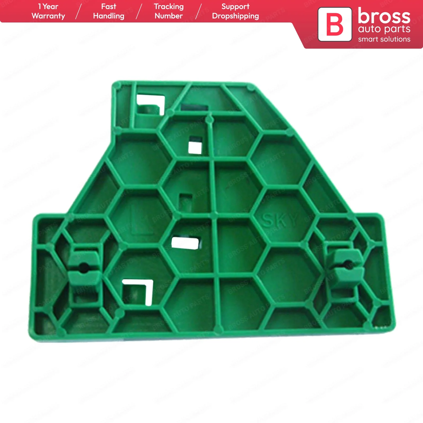 Bross Auto Parts BWR228 Electrical Power Window Regulator Clip, rear Left Door for Audi A4 B6/B7 8E 8H Limousine/Variant 2000-09
Bross Auto Parts BWR228 Electrical Power Window Regulator Clip, rear Left Door for Audi A4 B6/B7 8E 8H Limousine/Variant 2000-09